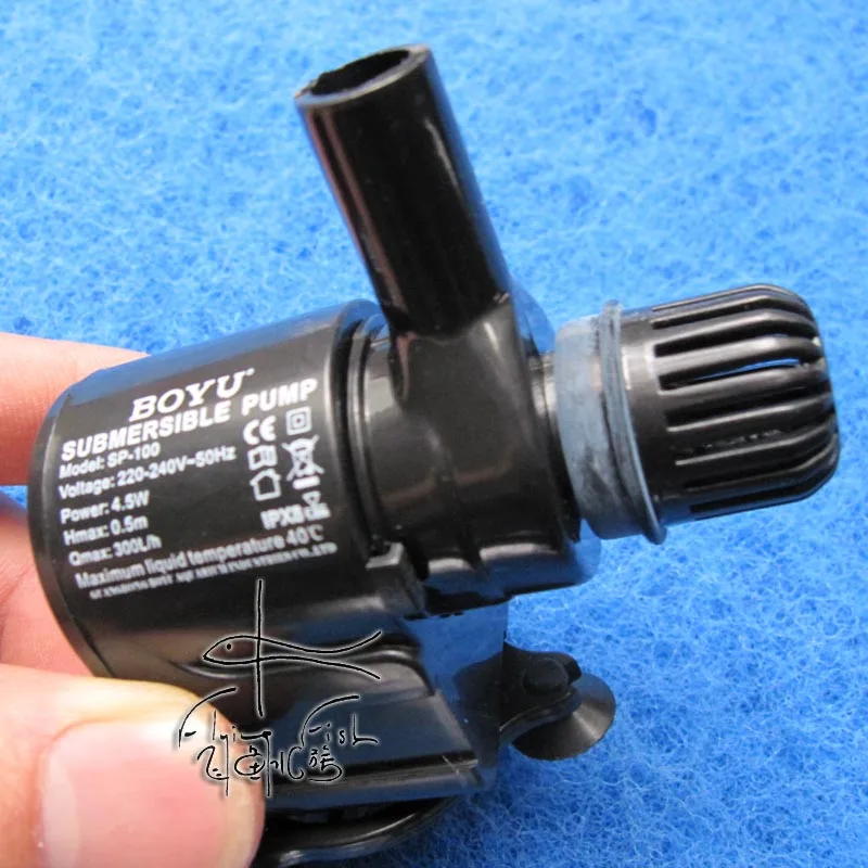

AC220-240V Boyu Aquarium Powerhead 4.5W 300L/H Submersible Pump Tropical Marine Fish Tanks Water Pump