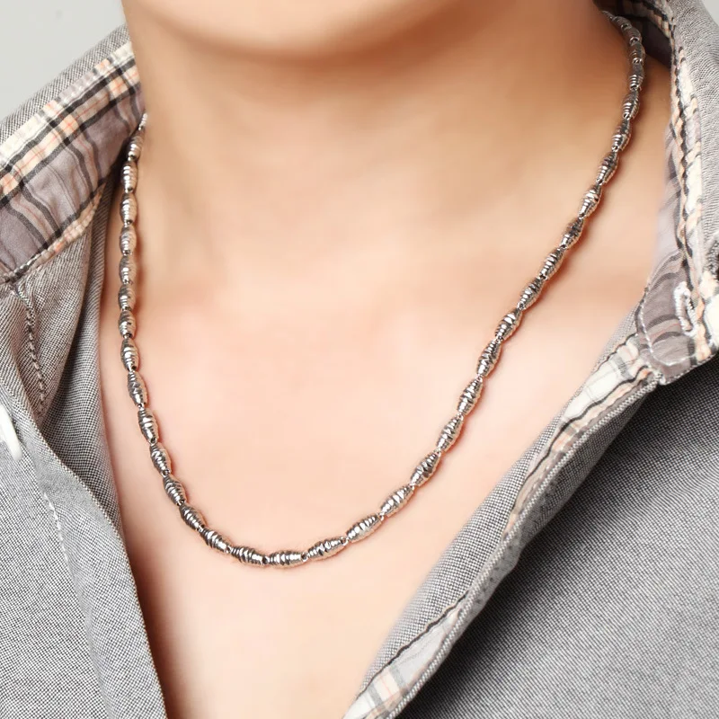Ожерелье из серебра 100% пробы 50 см|jewelry men necklaces|jewelry silver necklacejewelry necklace |