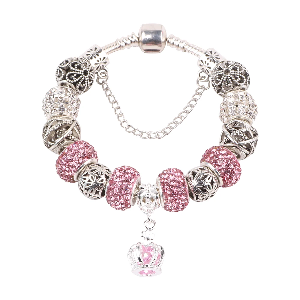 

AIFEILI High Quality Gifts Popular Hot Sale Silver Color Charm Bracelets with Tree of life Pendant Fit Women Bracelets