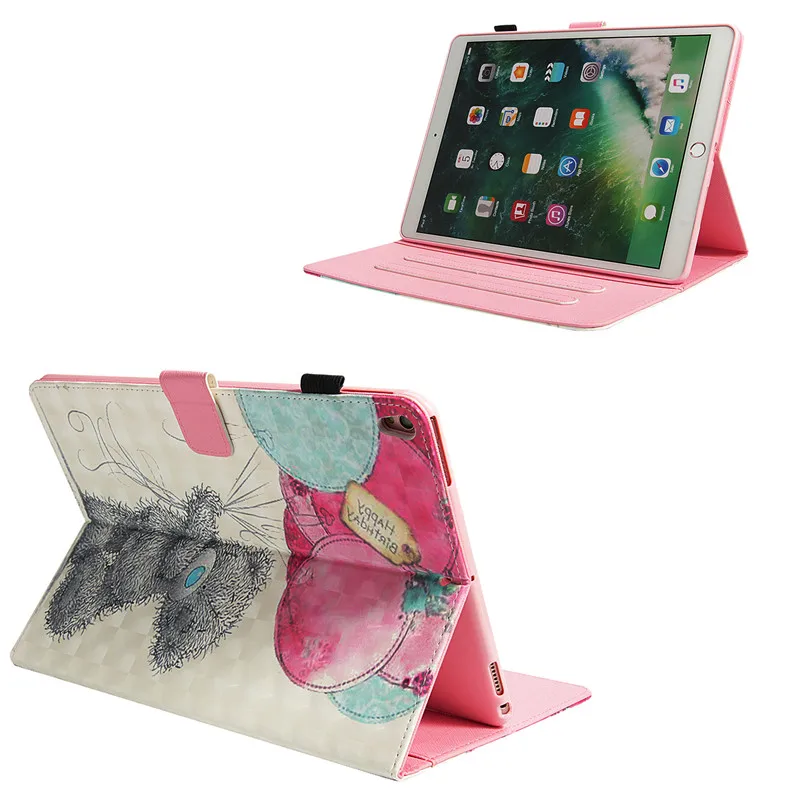 Wekays для Coque Apple IPad Pro 10,5 дюймов милый мультфильм Единорог 3D кожа Fundas Чехол для IPad Pro 10,5" 2017 Tablet чехлы