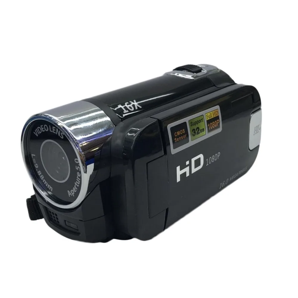 

HD-100 Full HD 1080P Digital Video Camera 2.7 Inch TFT Display 16.0 Mega Pixels Portable Mini DV for Home Travel Use