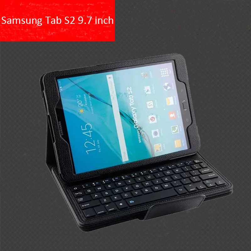 Съемный чехол с клавиатурой для Samsung Galaxy Tab S2 9 7 планшета T810 T815|Чехлы планшетов и