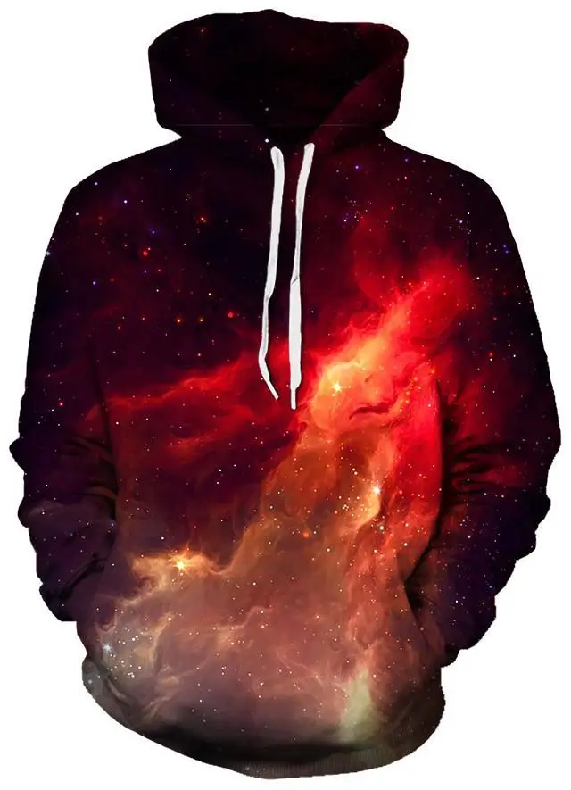

NEBULA UNISEX Firework HOODIE Famous Brand Harajuku Oversized Hip Hop Men Sweatshirt