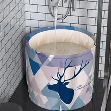 Для ванной баррель взрослых складной кран для ванной изоляции дома утолщение тела артефакт