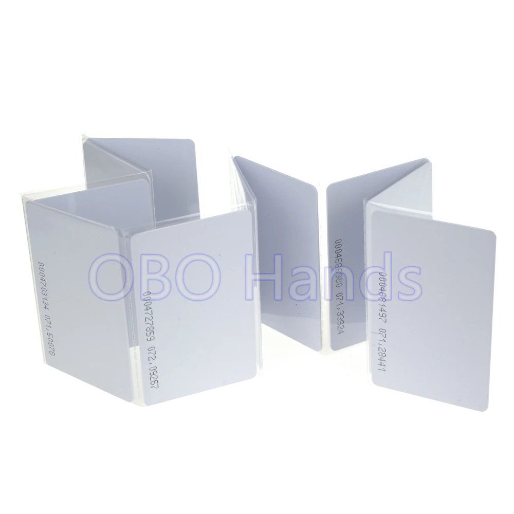 

125KHz TK4100 ID smart rfid ID card for access control system and Time Attendance llaveros 100pcs a lot free shipping