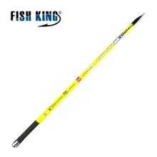 Рыболовная удочка FISHKING, 24 T, углеродная удочка, 5,0 м, 6,0 м, 7,0 м, телескопическая удочка, 5 м, углеродное волокно, удилище RodTelescopic, 30 г, Fis