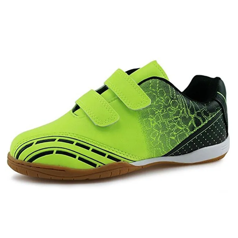 Skup Profesjonalne buty dla dzieci soccers chłopcy outdoor oddychające sneakersy oryginalne chłopięce korki z haczykami i pętelkami dziecięce buty sportowe