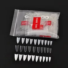 Fake nails Manicure Selling Korean standard pointed nail pieces20 pcs / Bagof transparent nail tip Nail Factory Z-5