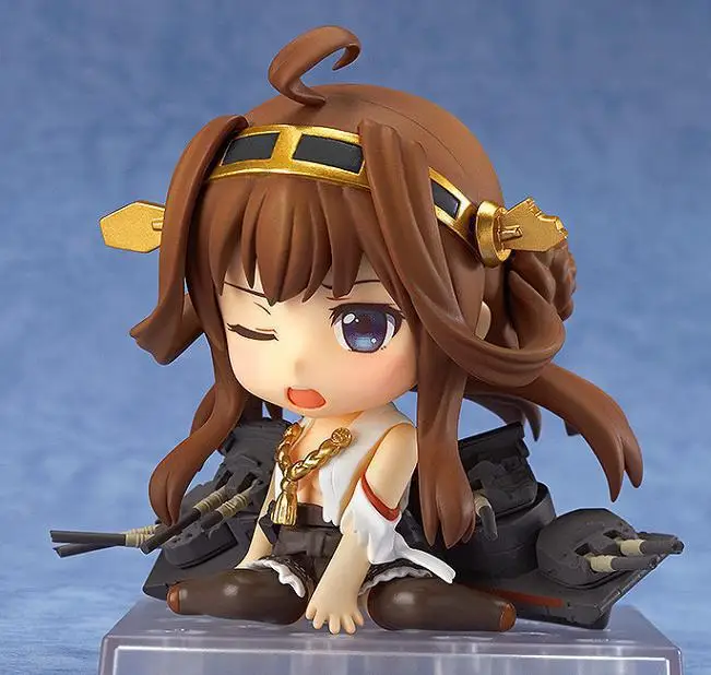 Huong Аниме Фигурка 10 см милые Nendoroid Kantai Коллекция Конго#405 ПВХ фигурка Коллекционная модель игрушки