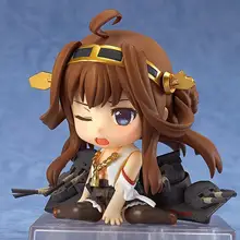 Huong Аниме Фигурка 10 см милые Nendoroid Kantai Коллекция Конго#405 ПВХ фигурка Коллекционная модель игрушки