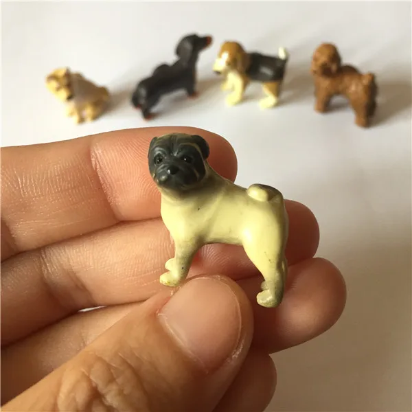 Cute Dogs Fridge Magnets PVC Toys Figures 5 Styles - 14