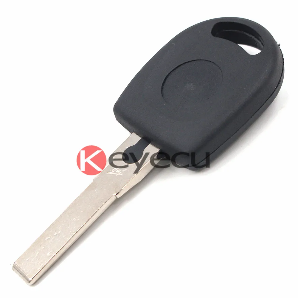 

Keyecu Replacement Transponder Key Fob + Chip CAN ID48 For VW Caddy Golf Mk5 Golf Plus Polo Touran Tiguan T5 Uncut Blank Blade