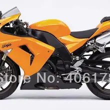 ZX-10R 06 07 обтекатель для Ninja ZX10R 2006 2007 желтый и черный обтекатели для спортивного мотоцикла комплект(литье под давлением