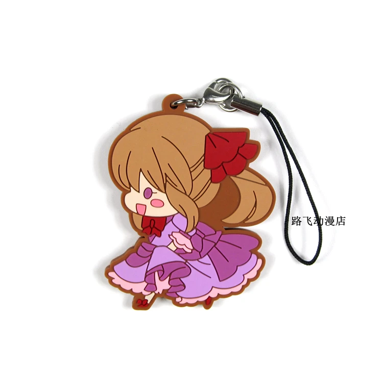 Pandora Hearts фигурка аниме модель резиновый брелок Ada Vessalius Oscar. Jack Oz. Pendnat 6 см|Игровые