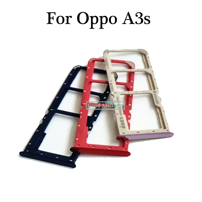 

For Oppo A3s / For Oppo A2 Pro Sim Tray Micro SD Card Holder Slot Parts Sim Card Adapter