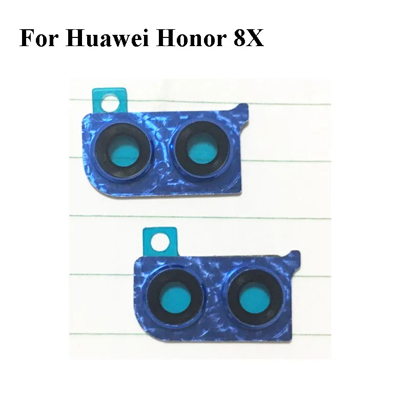 

For Huawei Honor 8X Rear Back Camera Glass Lens +Camera Cover Circle Housing Parts For Honor 8 x Replacement test good Honor8X