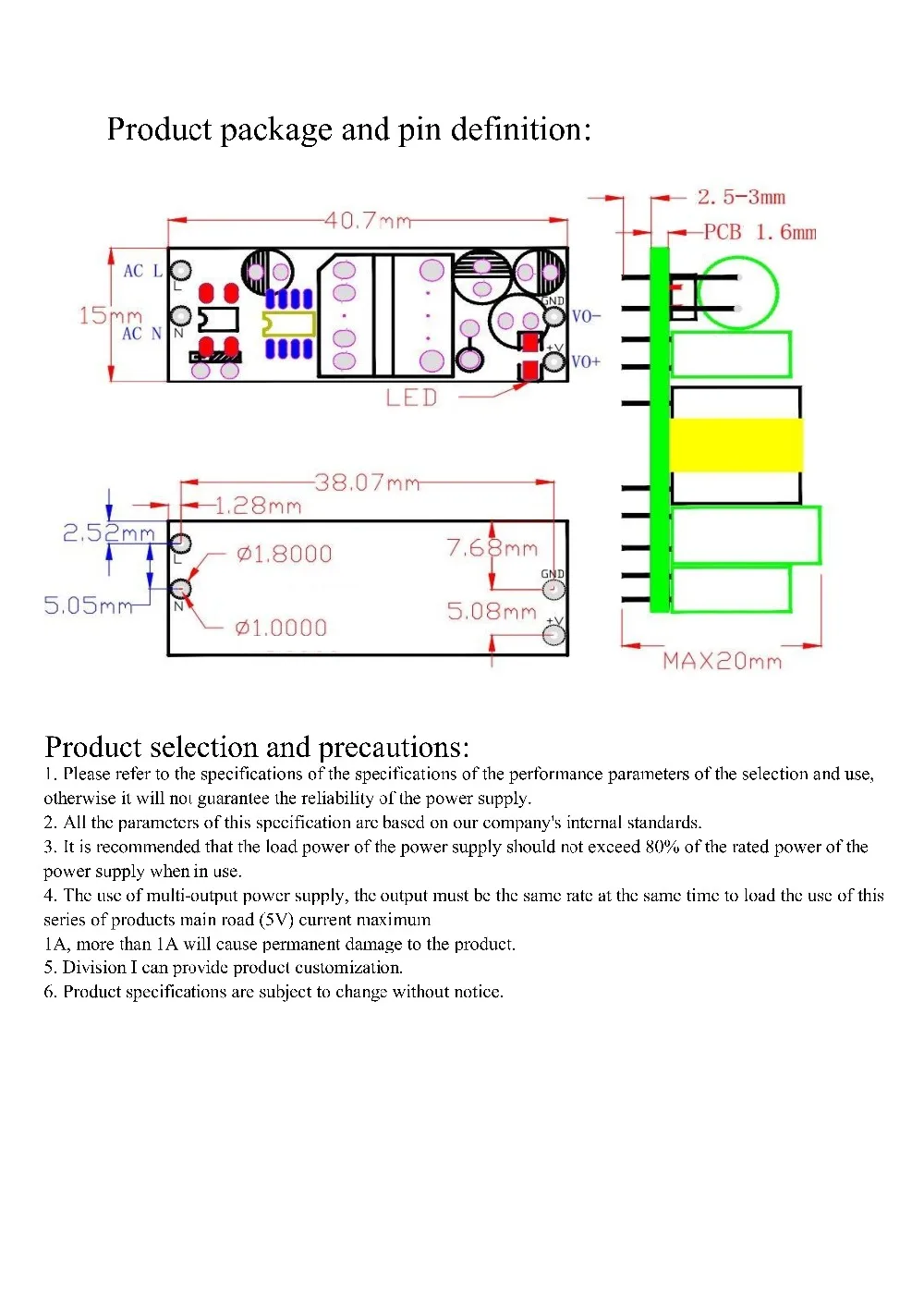 SANMIN AC220V-DC24V/5 V 5 V/12 V 12 V/7 V 17W двойной блок питания изолированный переключатель модуль питания 12 v/1A 5 V/1A голая плата L1209