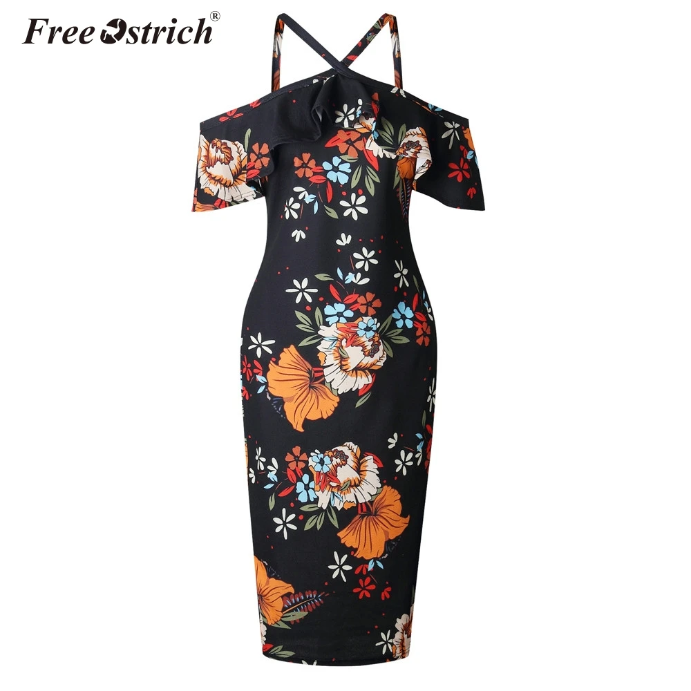 Libre de avestruz, vestido de verano de las mujeres Slim con estampado Floral, de cintura vestido de Damas Vestidos de Ropa femenina, las mujeres Kleding Ropa de Mujer N30 Libre de avestruz, vestido de verano de las mujeres Slim con estampado Floral, de cintura vestido de Damas Vestidos de Ropa femenina, las mujeres Kleding Ropa de Mujer N30