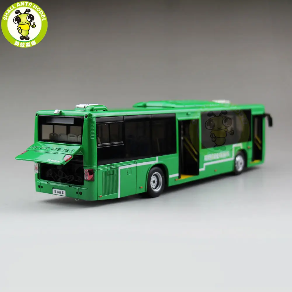 1/42 Китай золотой дракон Higer KLQ6129 городской автобус литой модель игрушки для детей