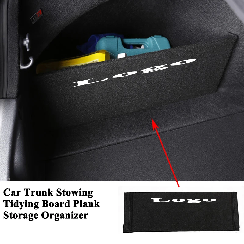 Styling Car Trunk Stowing Organizer Board Tidying Side Partition