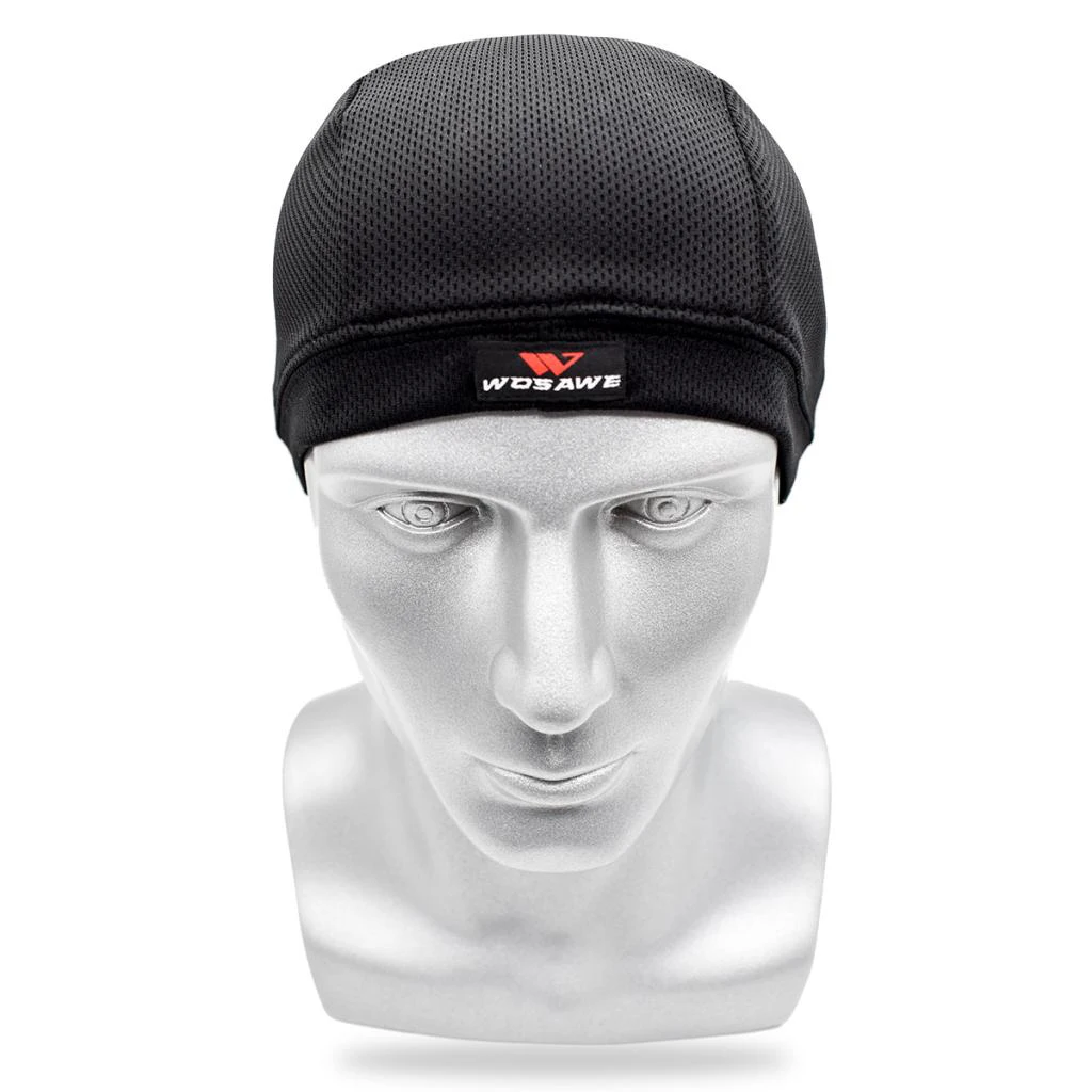 

Sweat Absorbent Skull Cap Under Hard Hat Cushion Sun Protection & Mesh Airway Cooling Helmet Liner