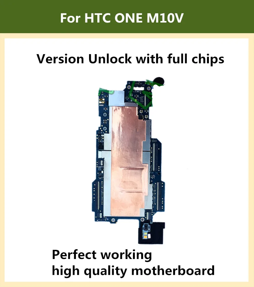

Unlocked Mobile Electronic Panel Mainboard Motherboard Circuits Flex Cable With Chips For HTC ONE 10 M10V