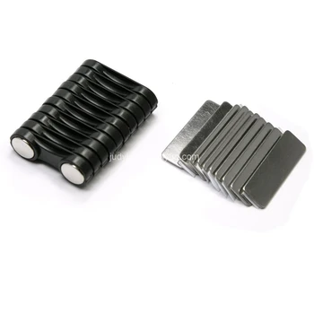

Wholesale Metal Name Tag Magnetic Fastener ID Tag Badge with Adhesive 50pcs name badge magnet