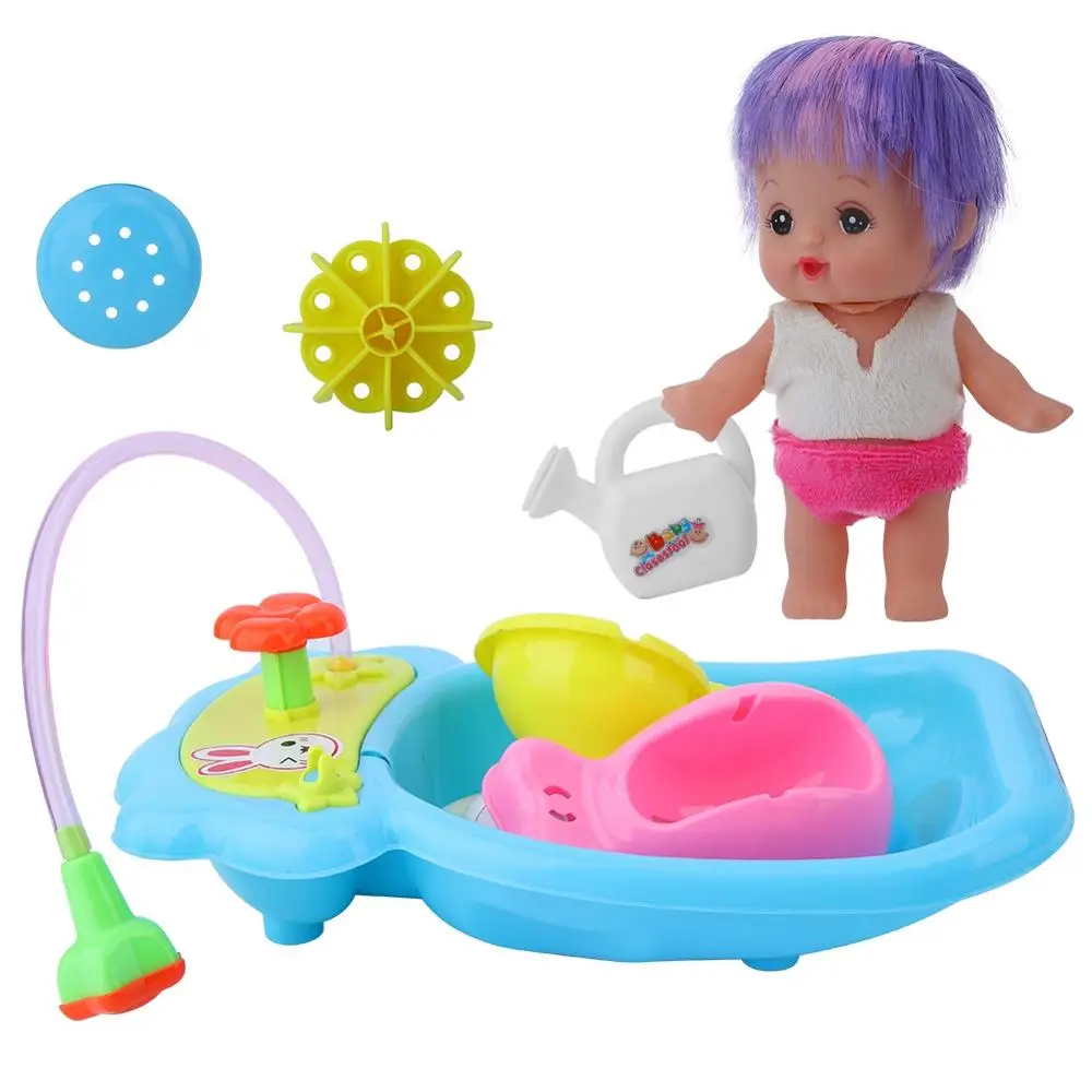 Cute bath toy Play House Toys new Changeable Hair Color in ...