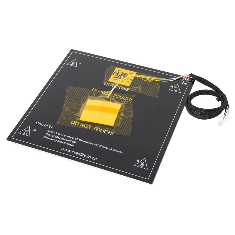 

Factory Supply Ender-3 Heated Bed Frame 3D Printer Hotbed For 3D Printer Parts Black Aluminum Heatbed For Ender-3