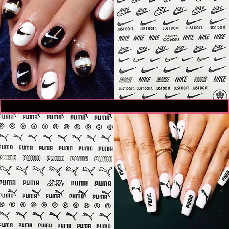 Nike Nail Art Nikenails Neonnails Nailart Nicolerai Nailed Designs