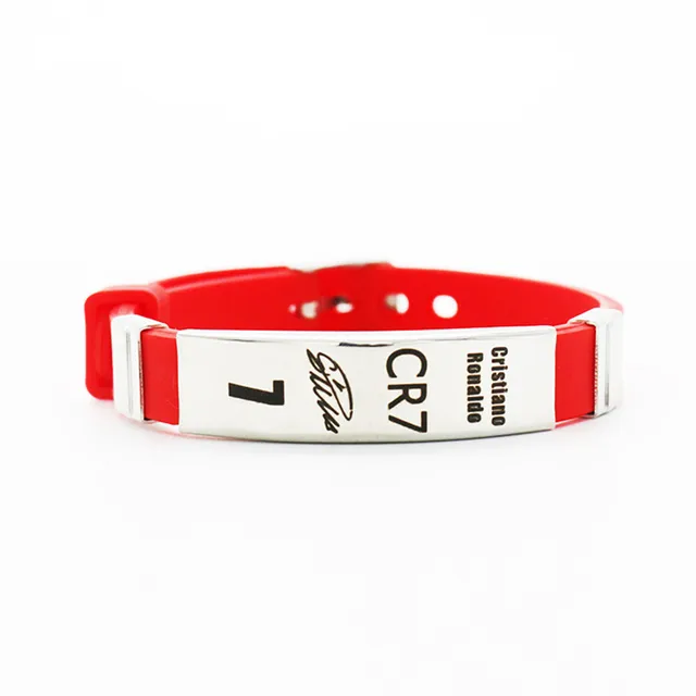 3pcs top quality rubber football sports power wristband silicone energy