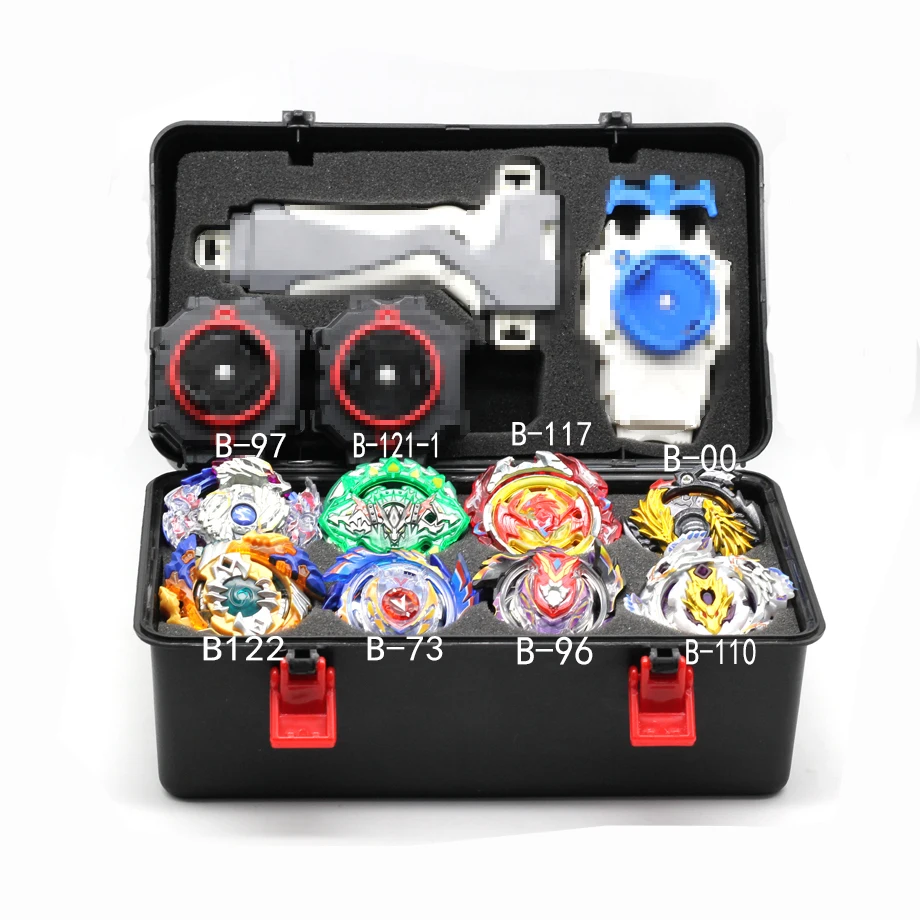 Beyblade Burst B139 B134 B131 Metal Fusion 4d With 4 Launcher Bayblade Burst Spinning Top Christmas Gift For Kids Toys