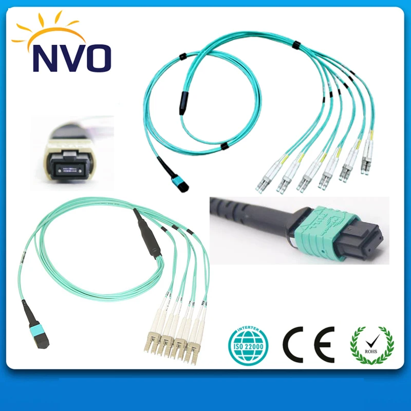 

Free Shipping MPO Female to 8cores OM3,Multimode,40G 50/125 3M(10Feet) LSZH Jakcet Fiber Optical Dupelx LC Jumper Patch Cord