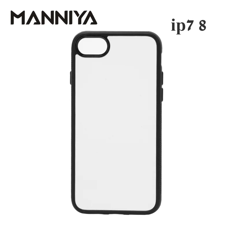 Download MANNIYA 2D Sublimation Blank rubber TPU+PC Case for iphone ...