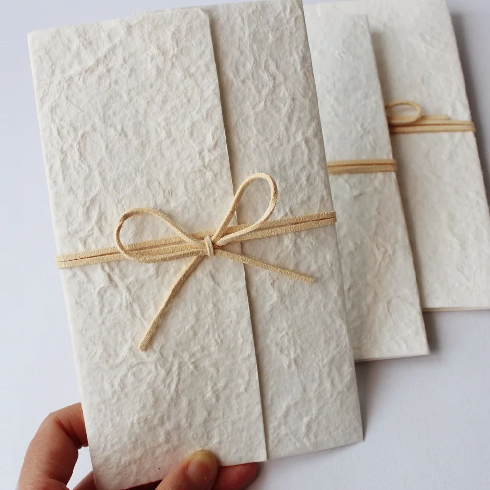 

Picky Bride Off White Wedding Invitations with Envelopes; Rustic Invitations for Wedding Unique Wedding Invitation Cards 10pcs