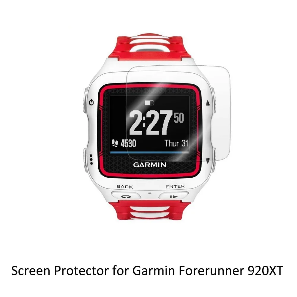 3 * прозрачная защитная пленка для ЖК экрана ПЭТ Защитная Garmin Forerunner 920XT FR920XT|pet film