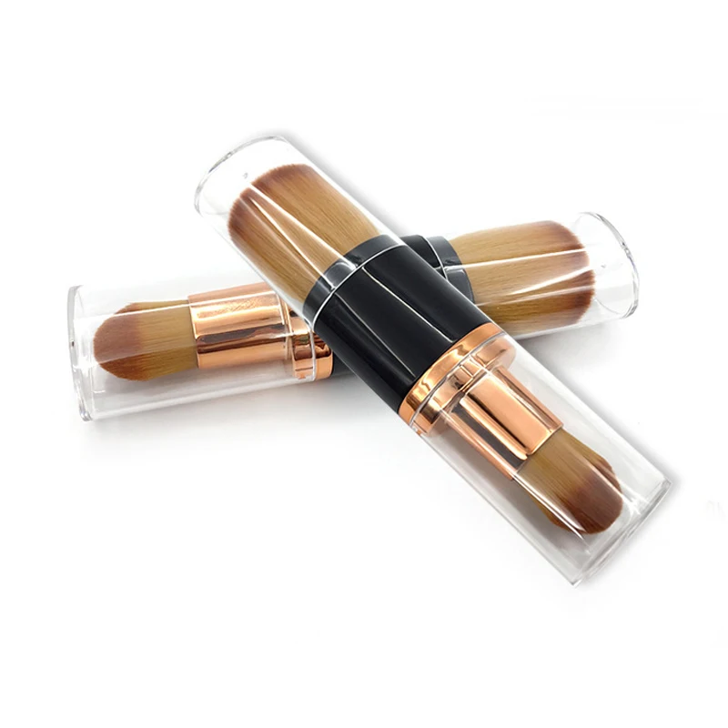 Double Ended Telescopic Makeup Brush Foundation Powder