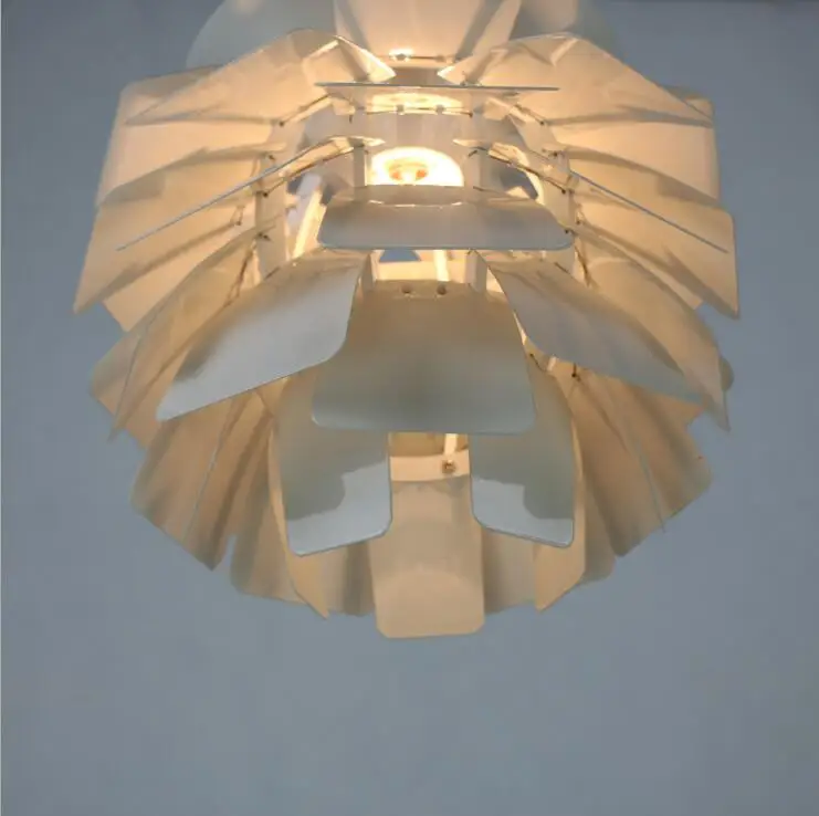 Шишка тысяч лезвий подвеска Лампы для мотоциклов Гостиная Ресторан огни простой современный Спальня лампы. E27, диаметр: 38 см/48 см