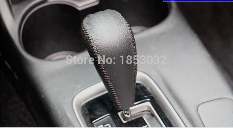 Автомобильный Стайлинг handbraker gear shift чехол для Mitsubishi Mirage Samurai ASX Outlander Pajero Eclipse Grandis FORTIS