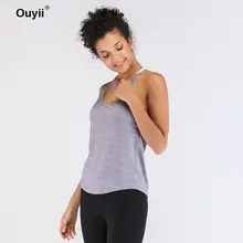 Новинка, Женская Йога, подходят для спорта, фитнеса, бега, майка, сексуальная Спортивная рубашка с открытой спиной, сексуальный спортивный жилет для отдыха, фитнеса, тренировки, одежда