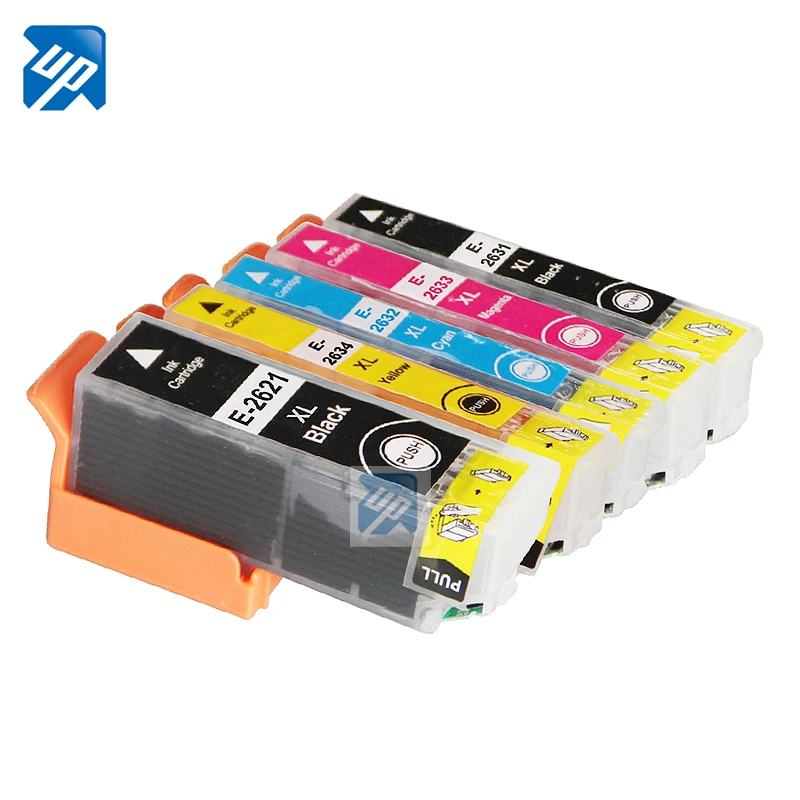 3 комплекта чернильный картридж совместим с Epson XP600 XP605 XP610 XP615 XP620 XP510 XP520 T2621 T2601 26XL в европейском стиле