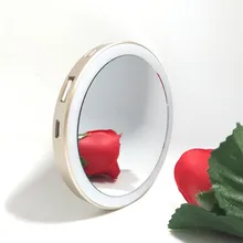 Портативный Self-светильник с таймером HD зеркало для макияжа Led селфи мобильного телефона видео свет ночного заполняющий свет мобильный Питание