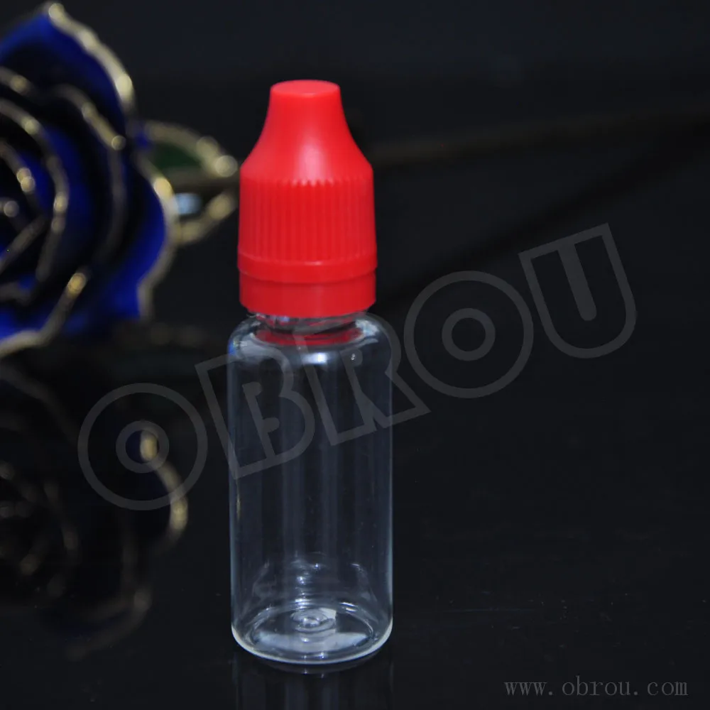 Obrou 1000 шт. ПЭТ прозрачный пластиковый флакон-капельница 5ml10ml15ml20ml 30 мл Еда Класс ПЭТ бутылки