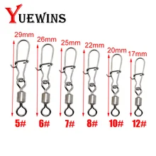 30 шт./лот из нержавеющей стали Рыболовный Соединитель с застежкой "булавка" подшипник качения поворотный оснастки шпильки рыболовный крючок Приманка для морской рыбалки аксессуары TP1194