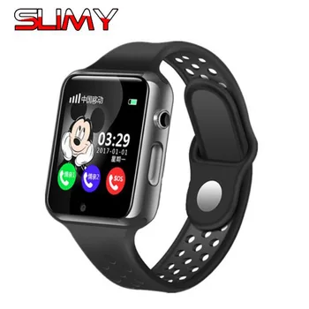 Slimy G98 Smart Watch Kids GPS Tracker Safe Monitor for Android IOS Waterproof SOS Call Smartwatch Support Camera SIM TF Card