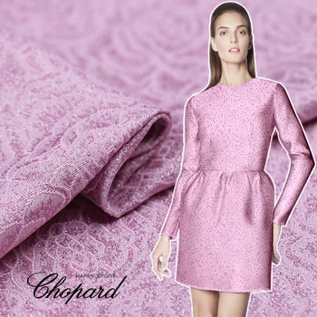 

Three-dimensional jacquard fabric autumn and winter crisp dress jacket DIY fabrics wholesale high quality jacquard cloth