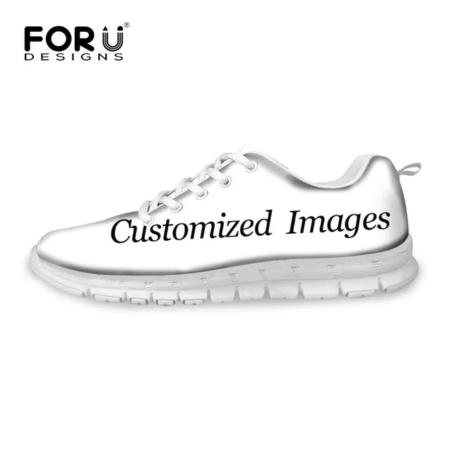 FORUDESIGNS/Для женщин обувь на плоской подошве для отдыха; 3D Бейсбол принт Обувь с дышащей сеткой кроссовки для мальчиков и девочек мяч Lover легкие туфли; Zapatos - Цвет: AQ