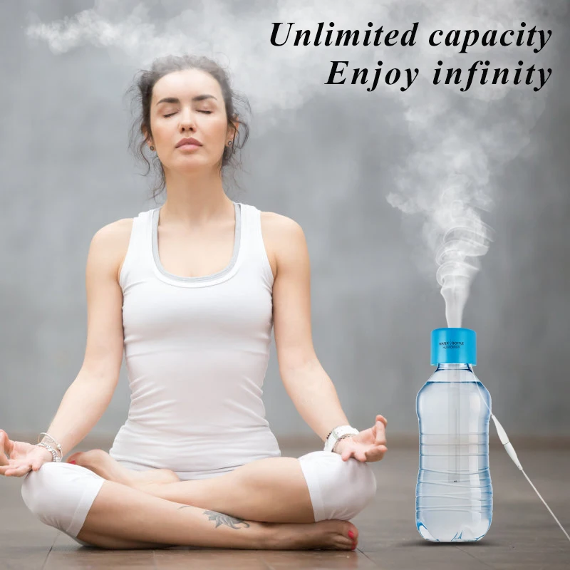

Automotive Car air purifier humidifier Vehicle air vaporizer USB mini small bottle cap Air freshener Car diffuser essential oil