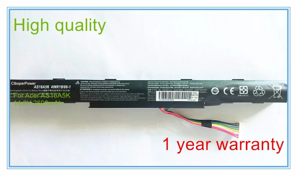 

Laptop battery For AS16A5K AS16A7K AS16A8K E 15 series For E 15 E5-575G-53VG