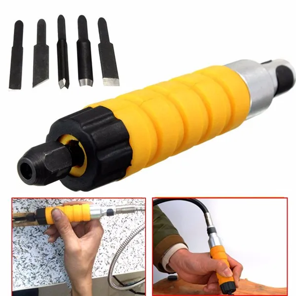 5pcs Carving Blades For Woodworking Carving Chisel Electric Carving Machine Tool